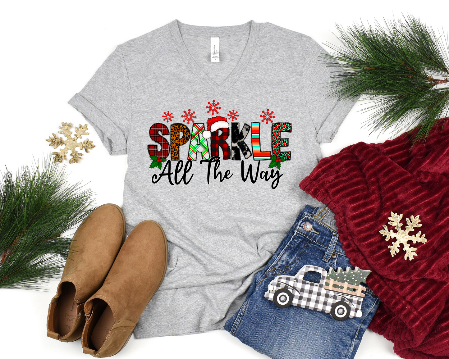 Sparkle all the way -DTF