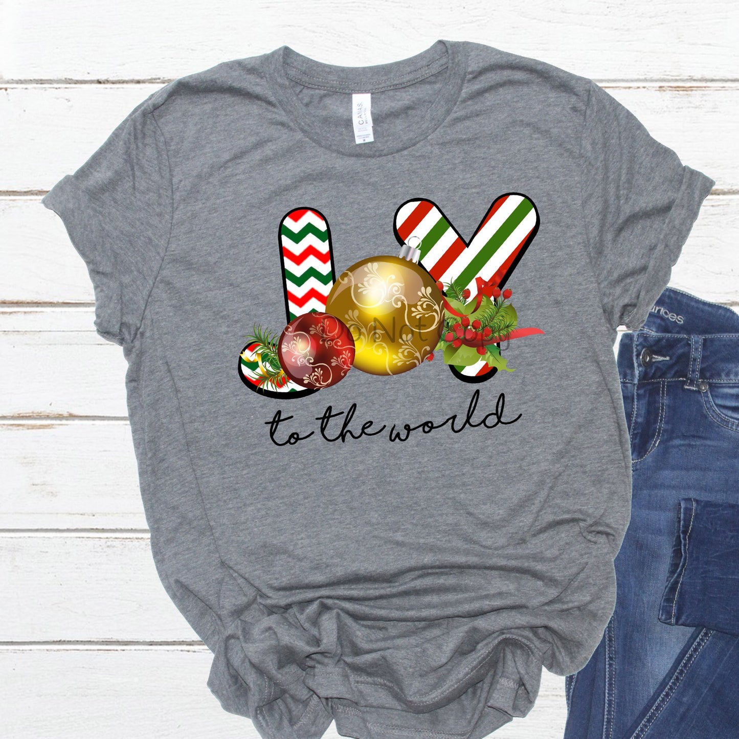 Joy to the world O is ball-DTF