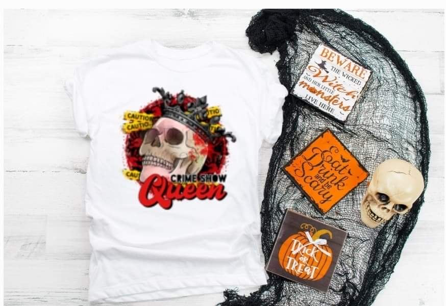 Crime show queen -DTF