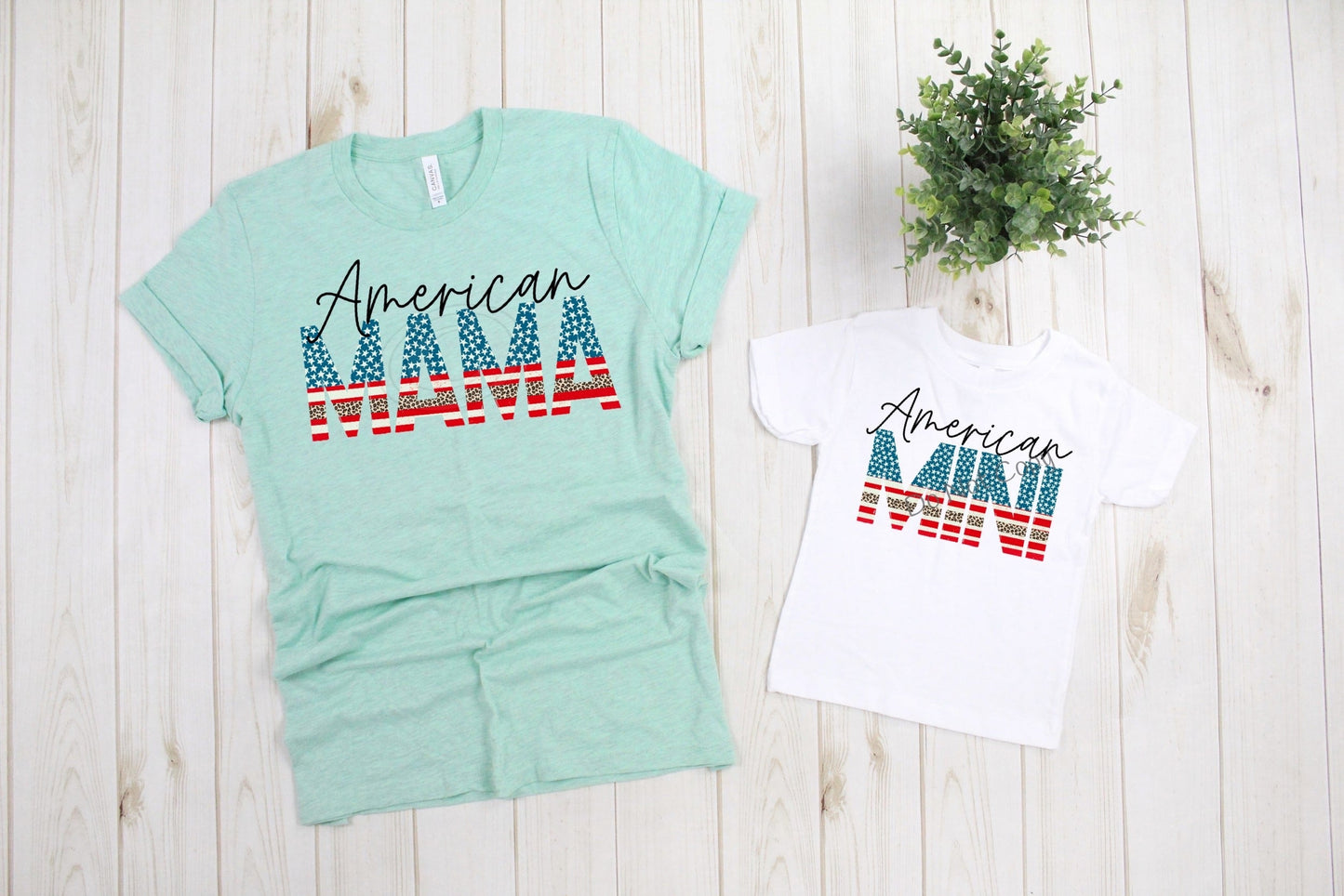 American Mini patriotic name -DTF