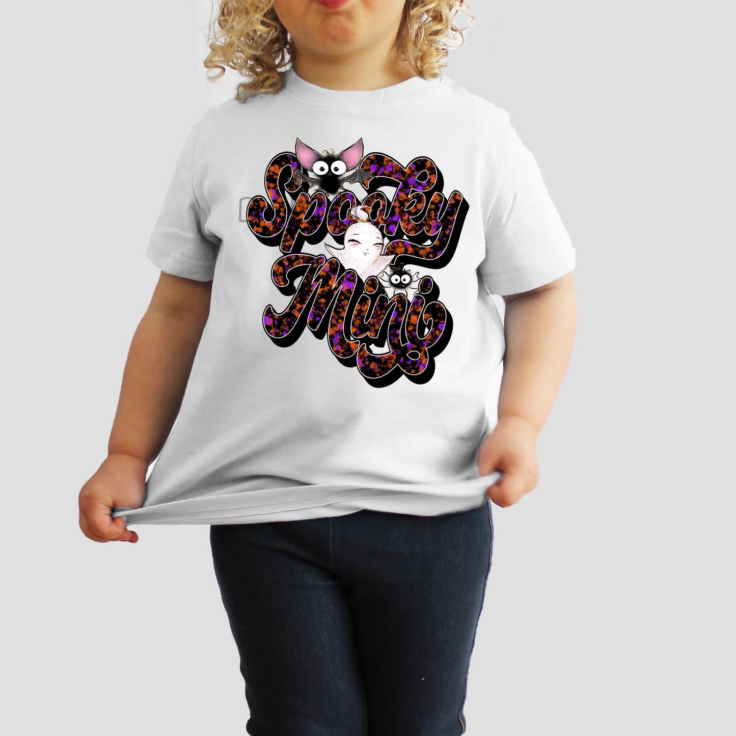 Spooky mini ghost bats-DTF