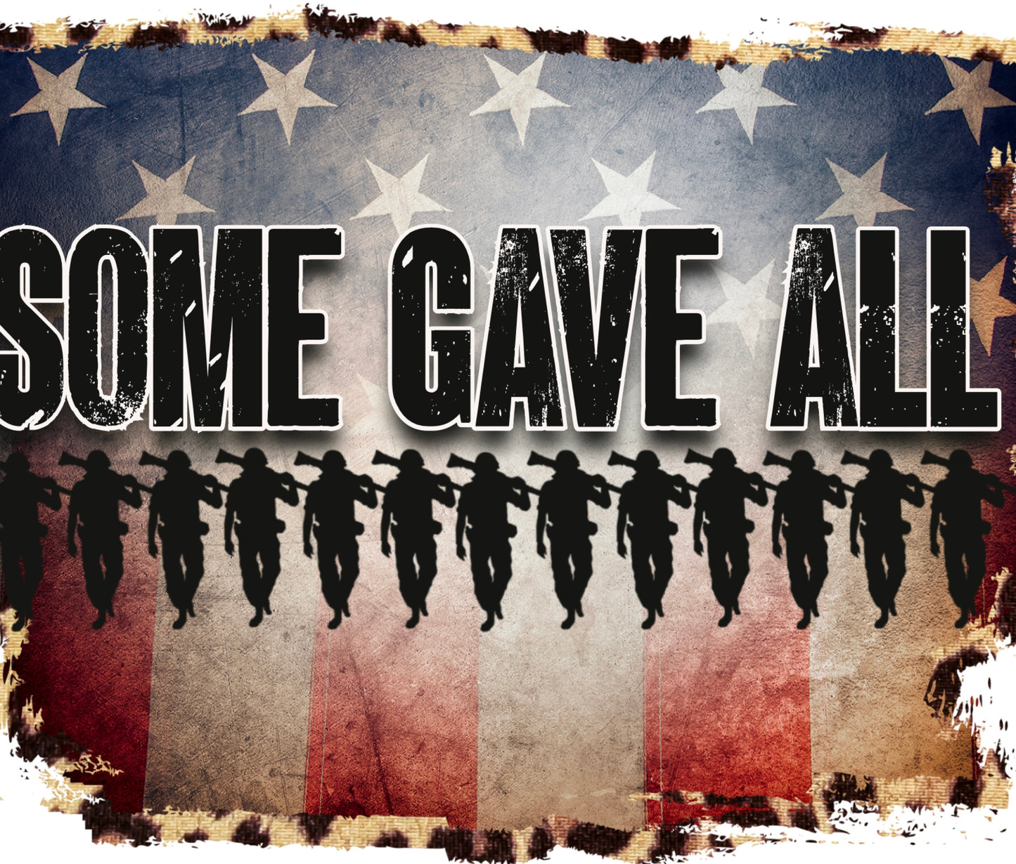 Some gave all Flag soldiers-DTF
