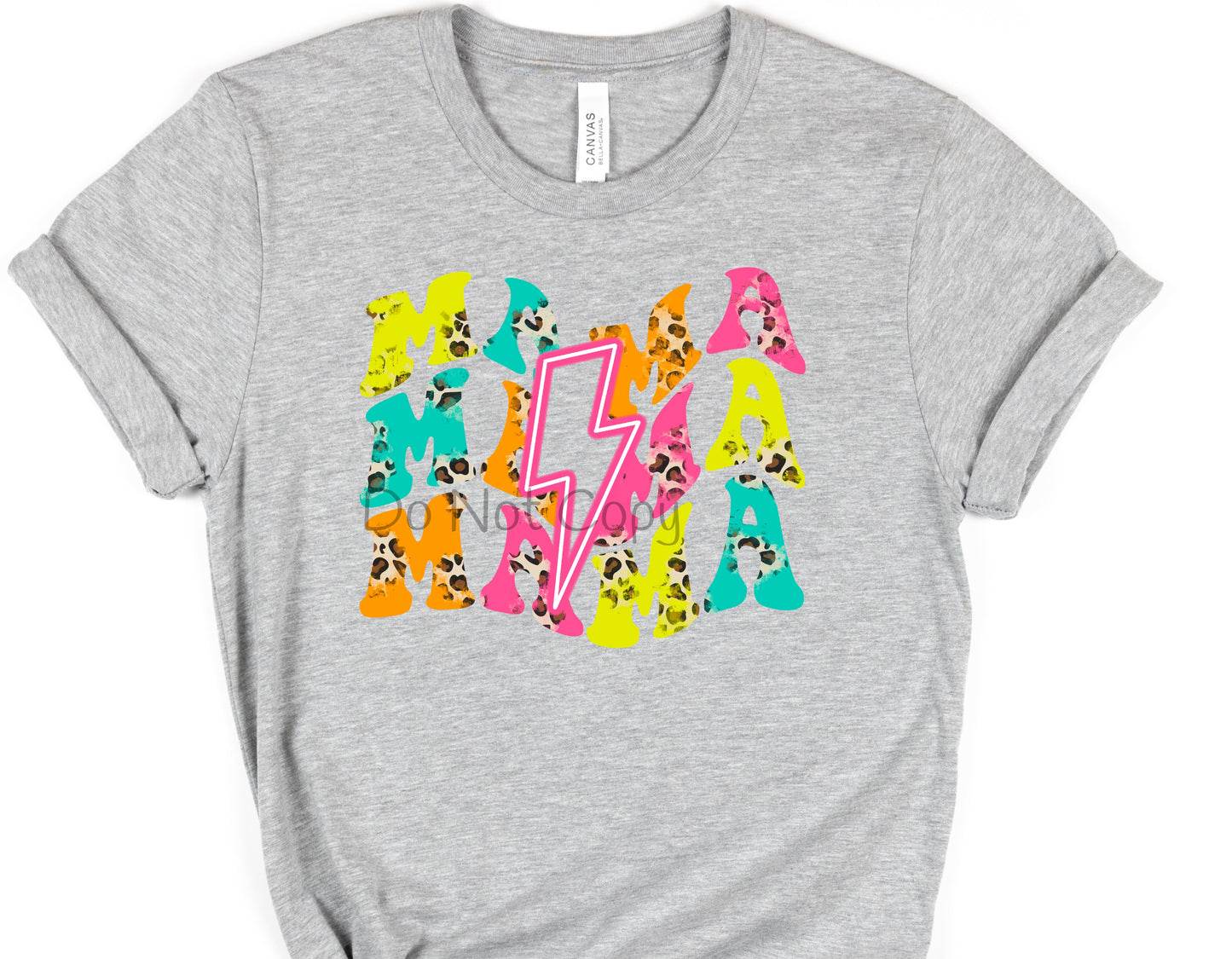 Mama leopard bolt-DTF