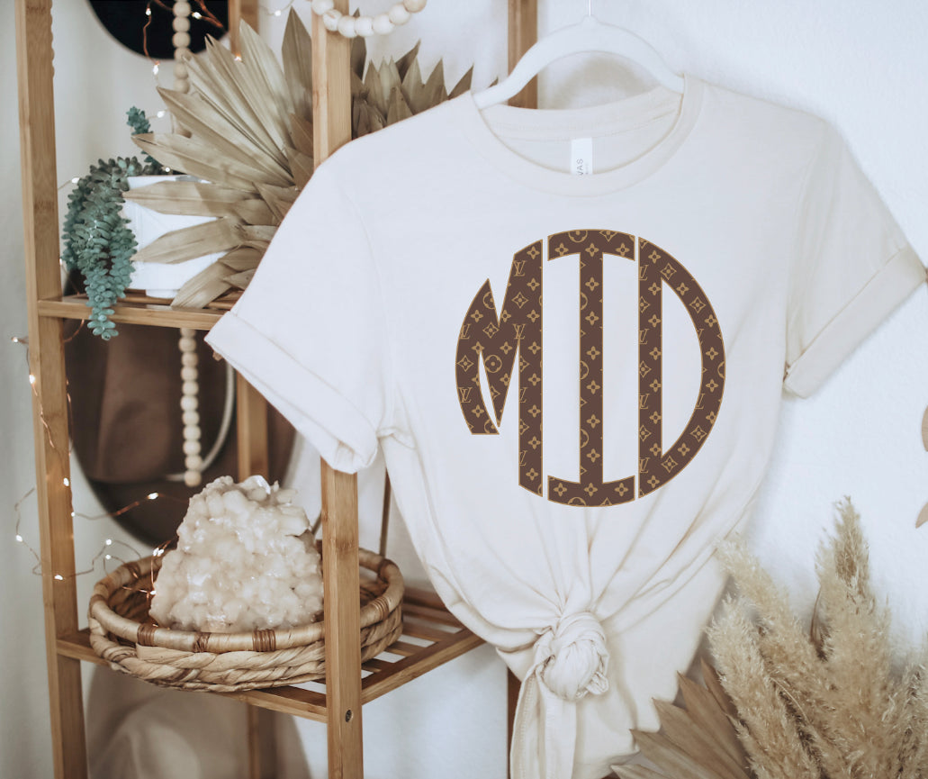 Monogram-VARIETY OF STYLES custom DTF