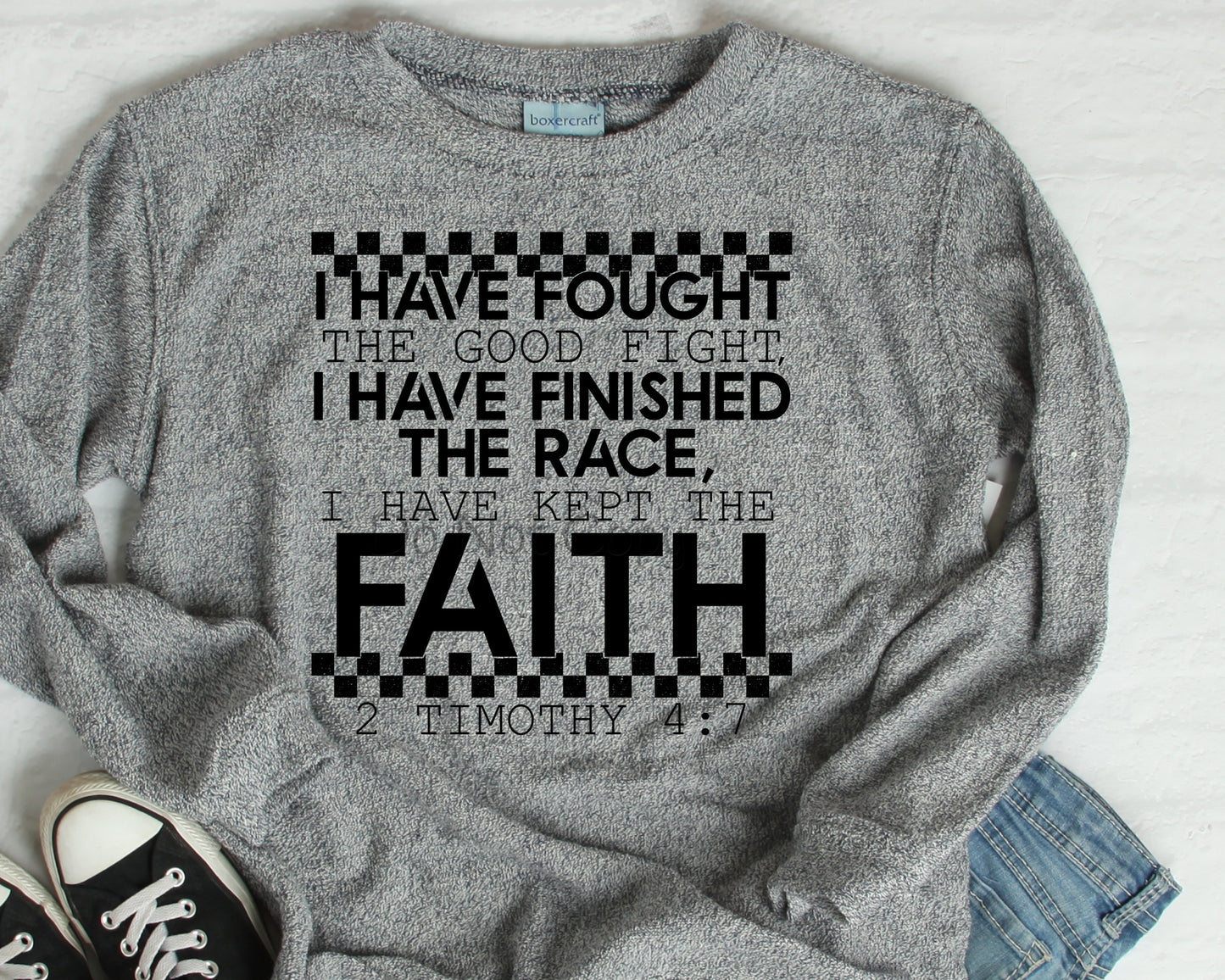 I have fought the good fight solid-DTF