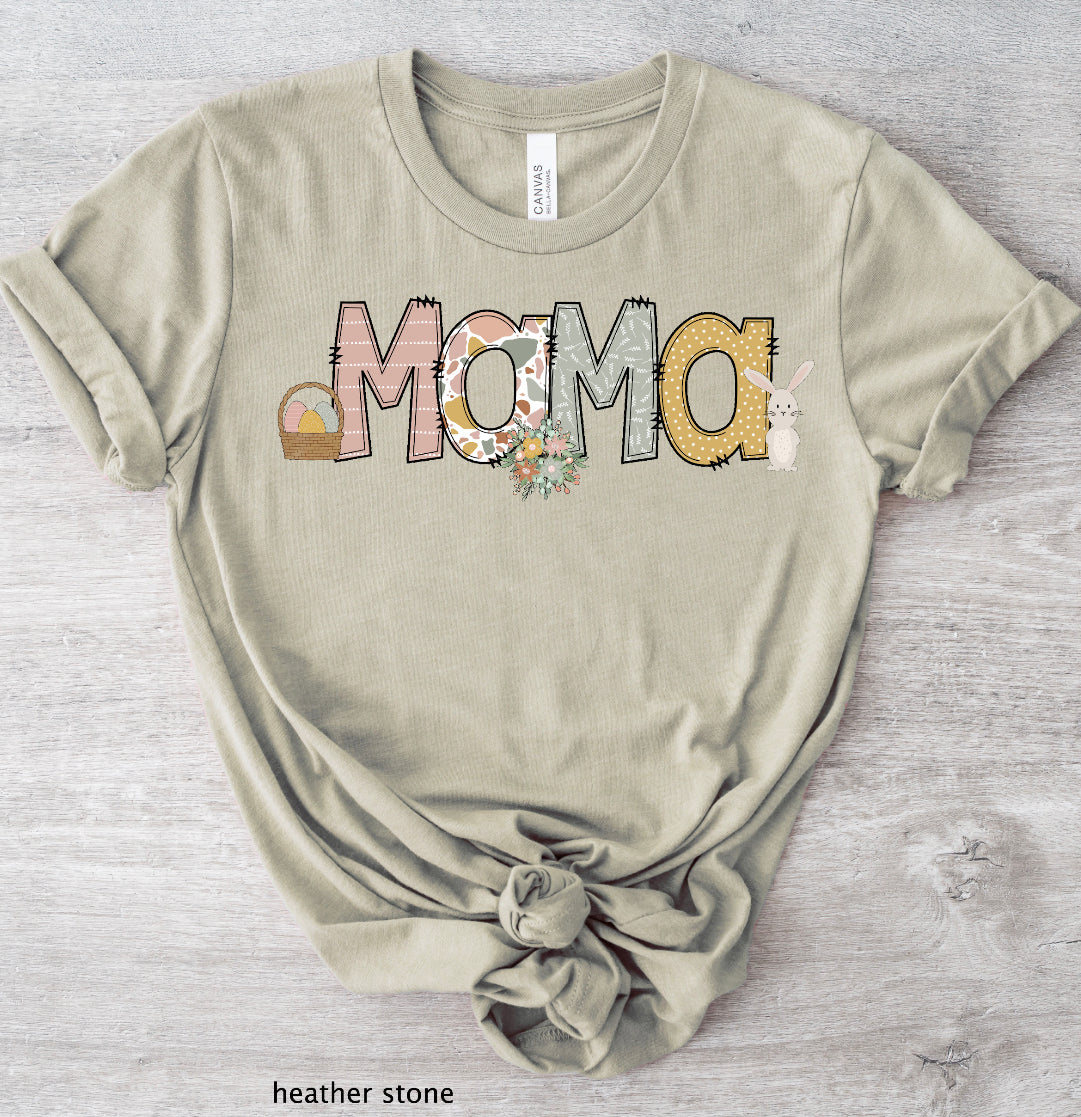 Custom name w/ Boho Easter Alphabet-DTF