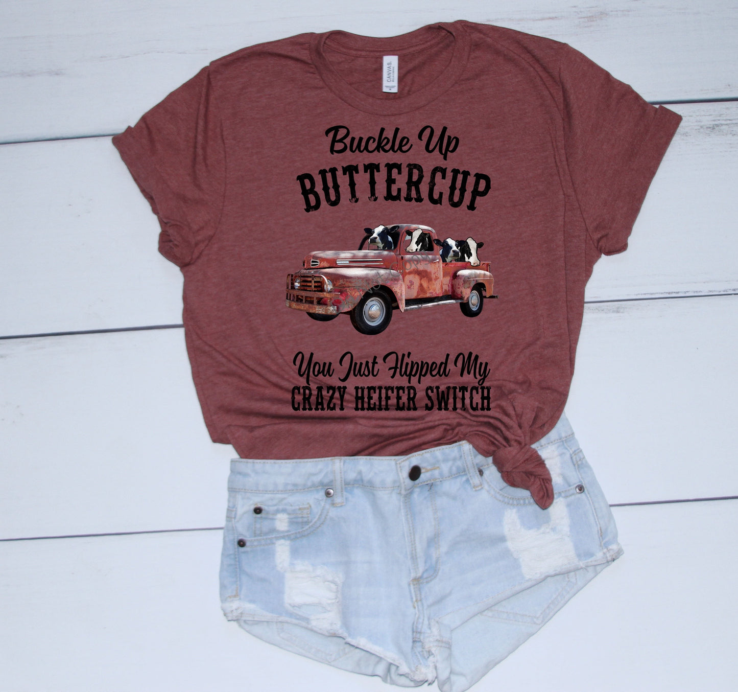 Buckle up buttercup - DTF