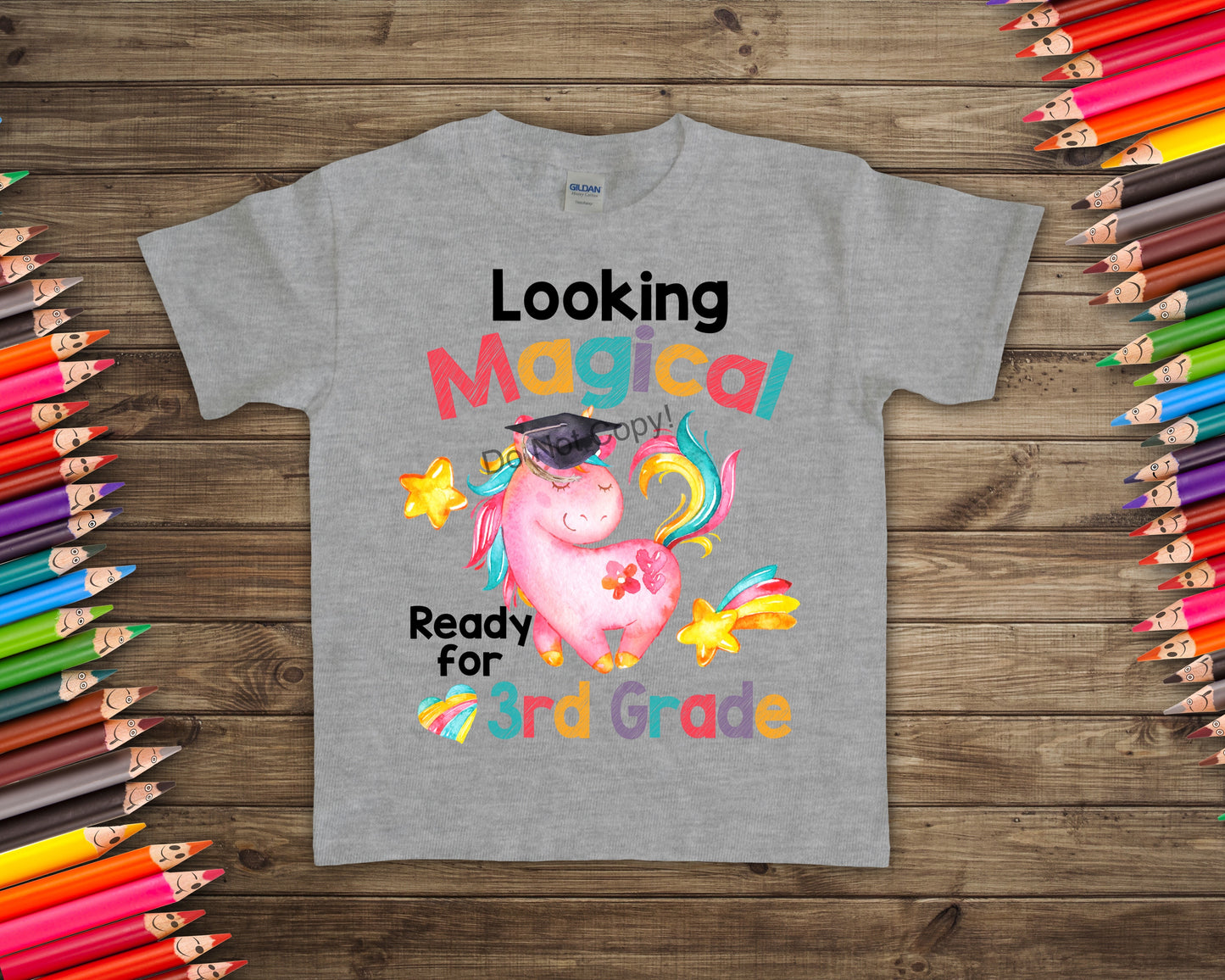 Looking Magical third grade -DTF