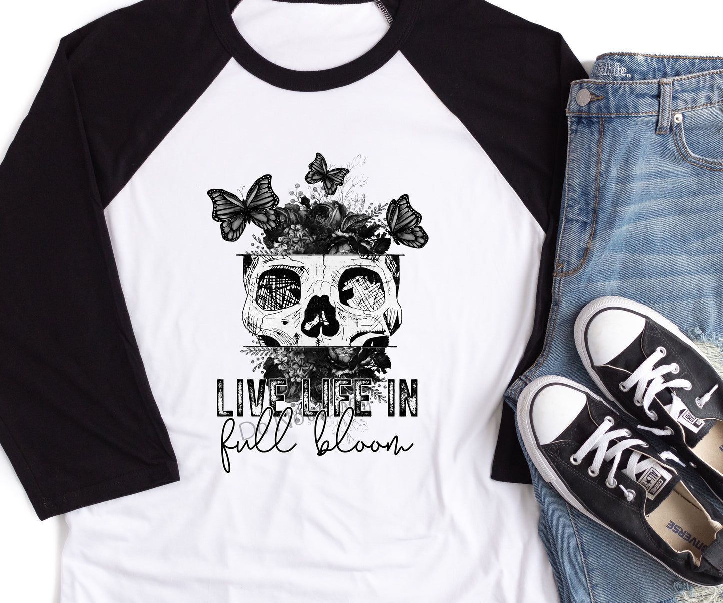 Live life in full bloom-DTF