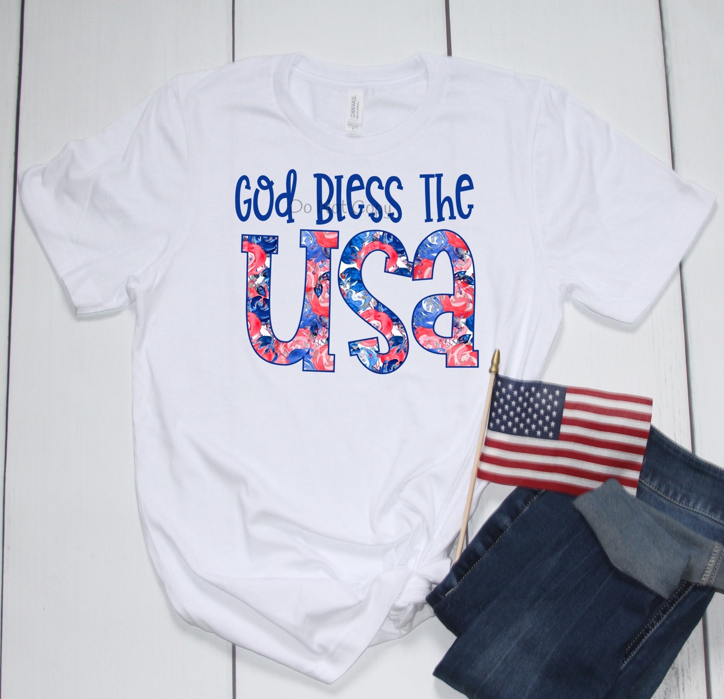 God bless the USA-DTF