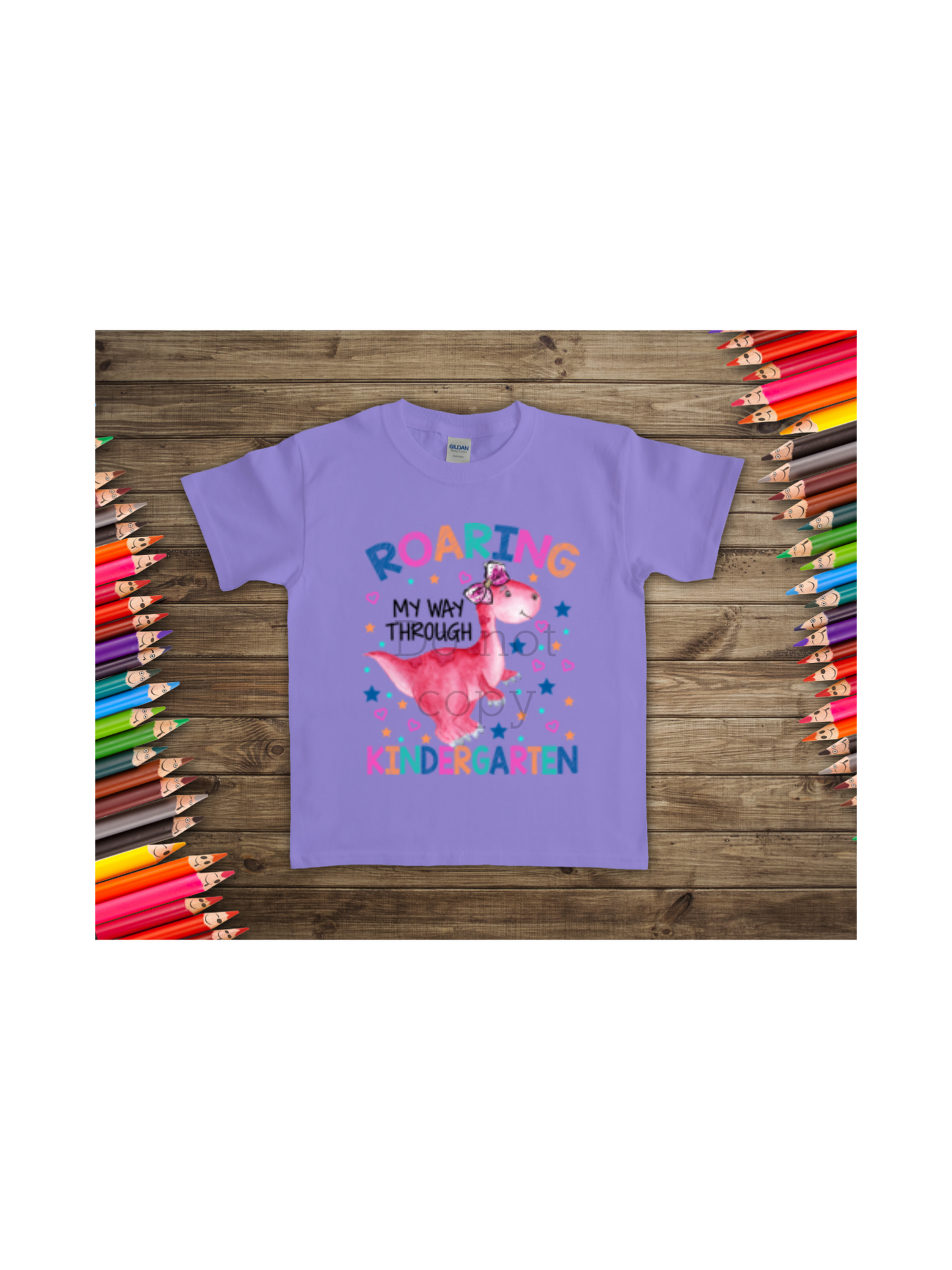 Roaring my way through kindergarten-DTF