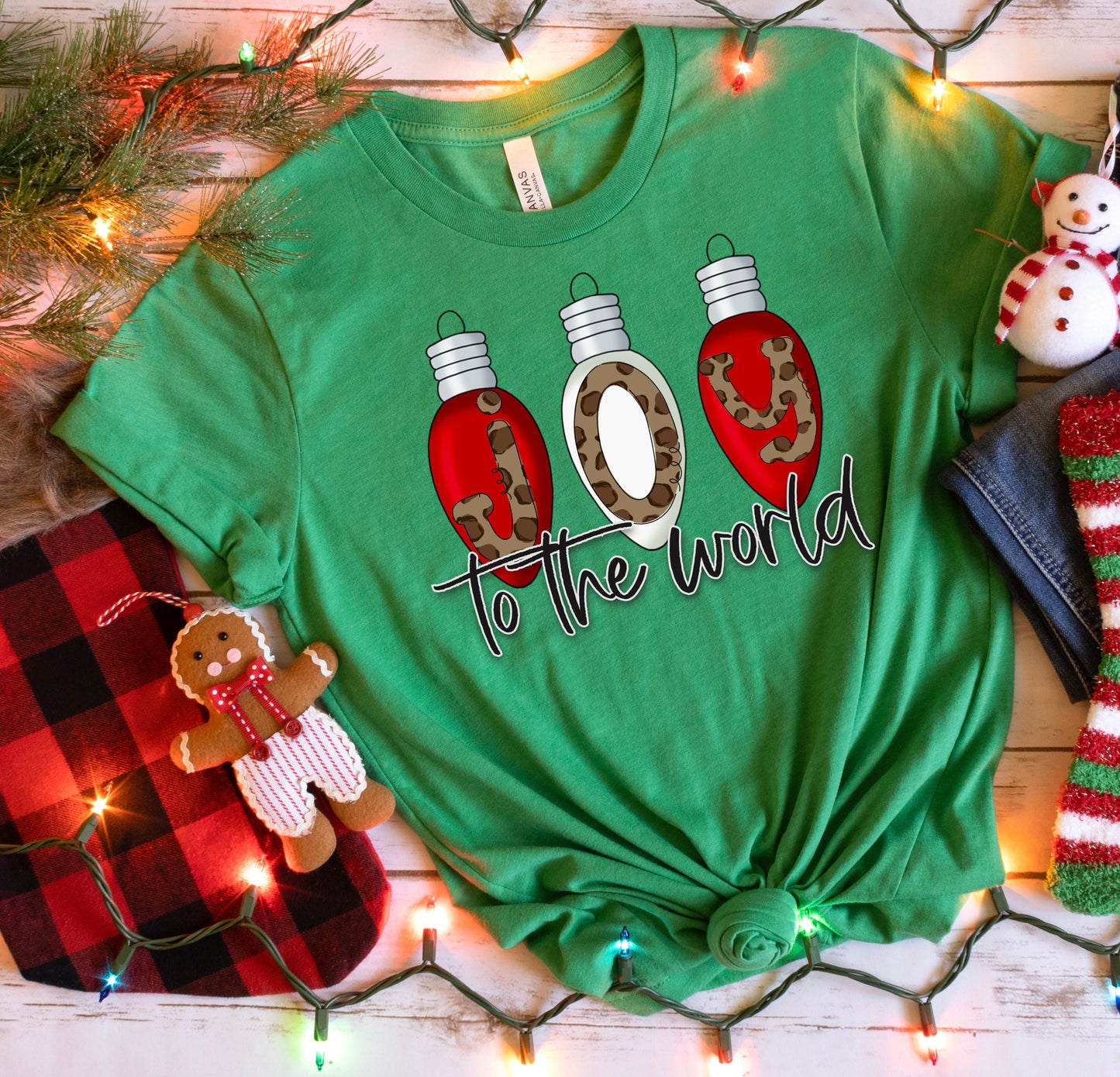 Joy to the world bulbs-DTF