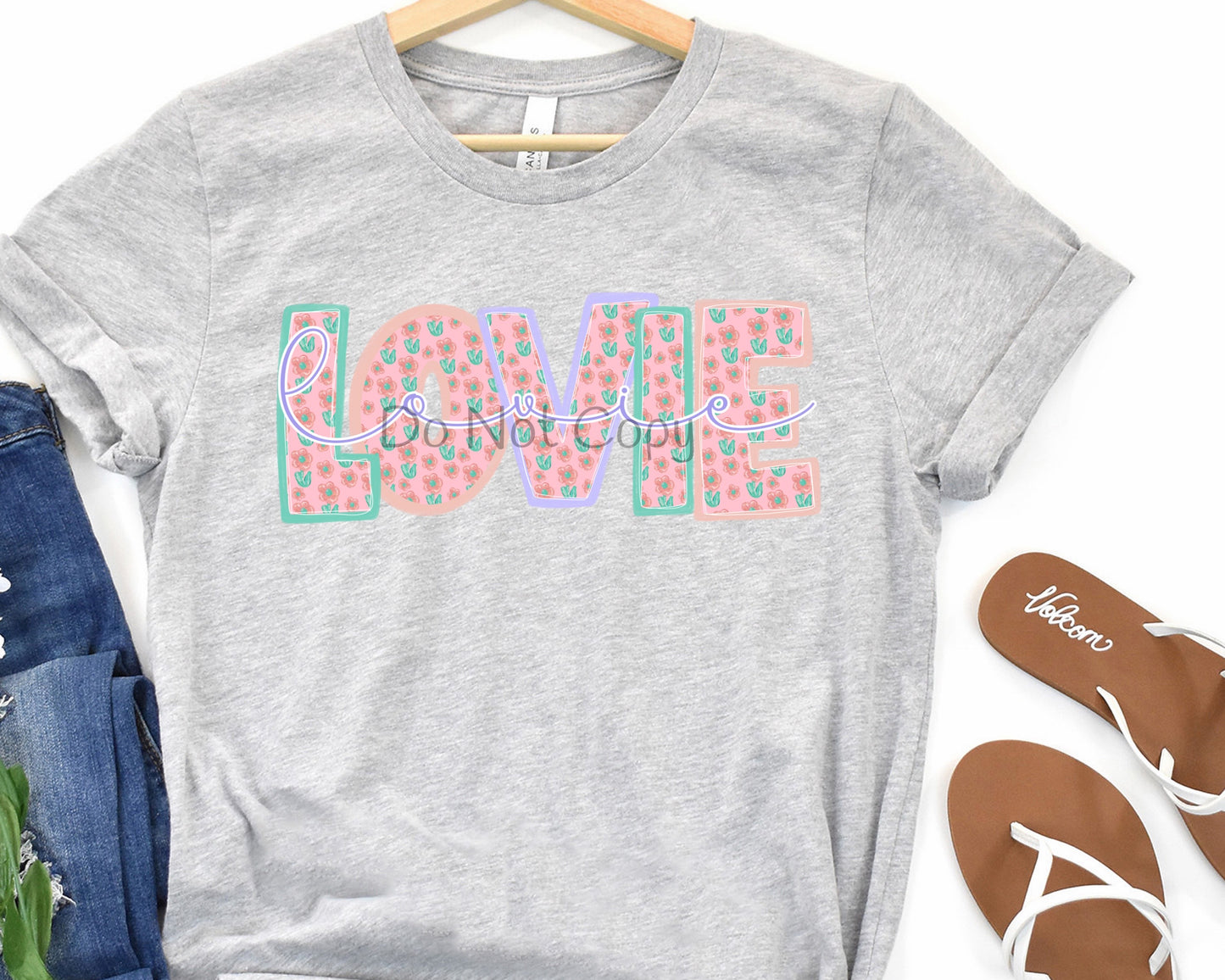 Sweet floral lovie-DTF