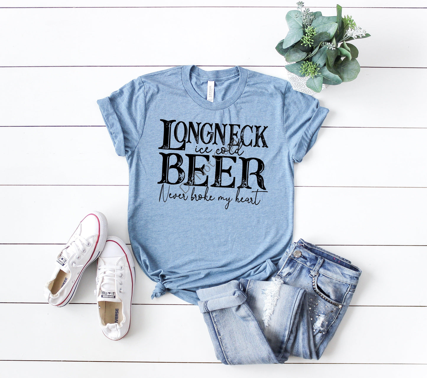 Longneck ice cold beer- DTF