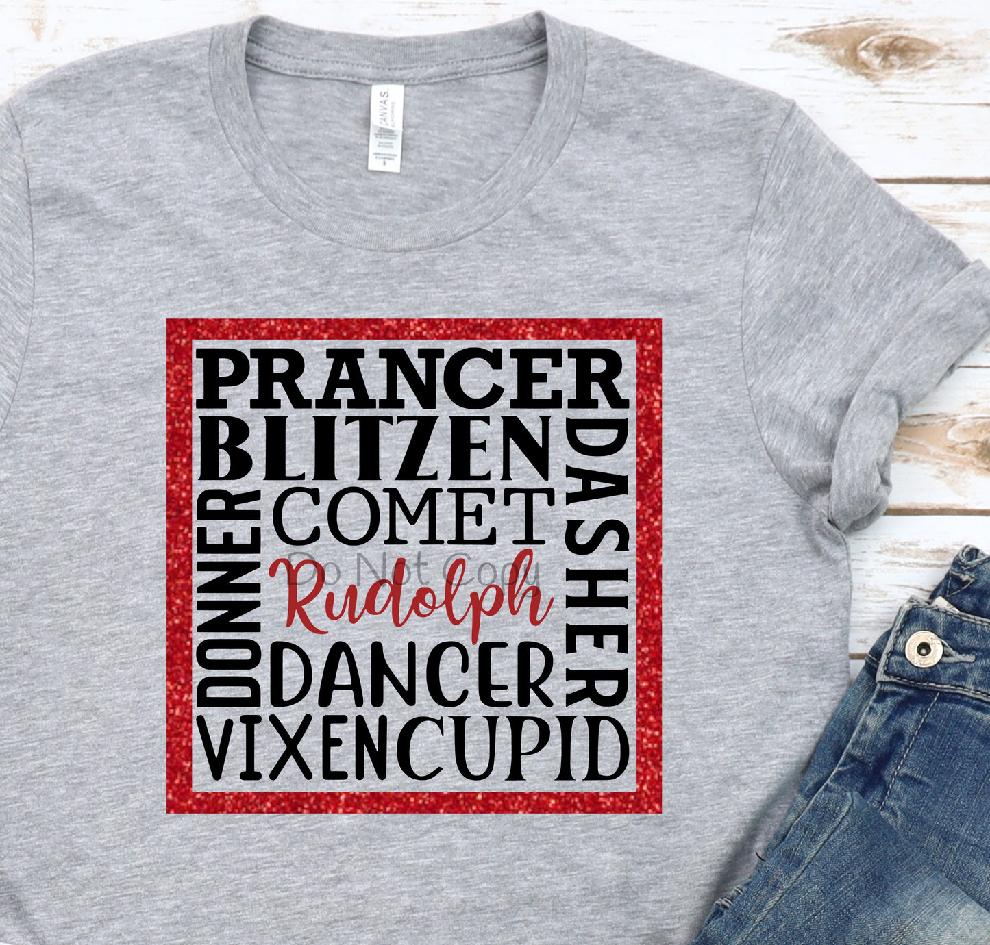 Reindeer names-DTF