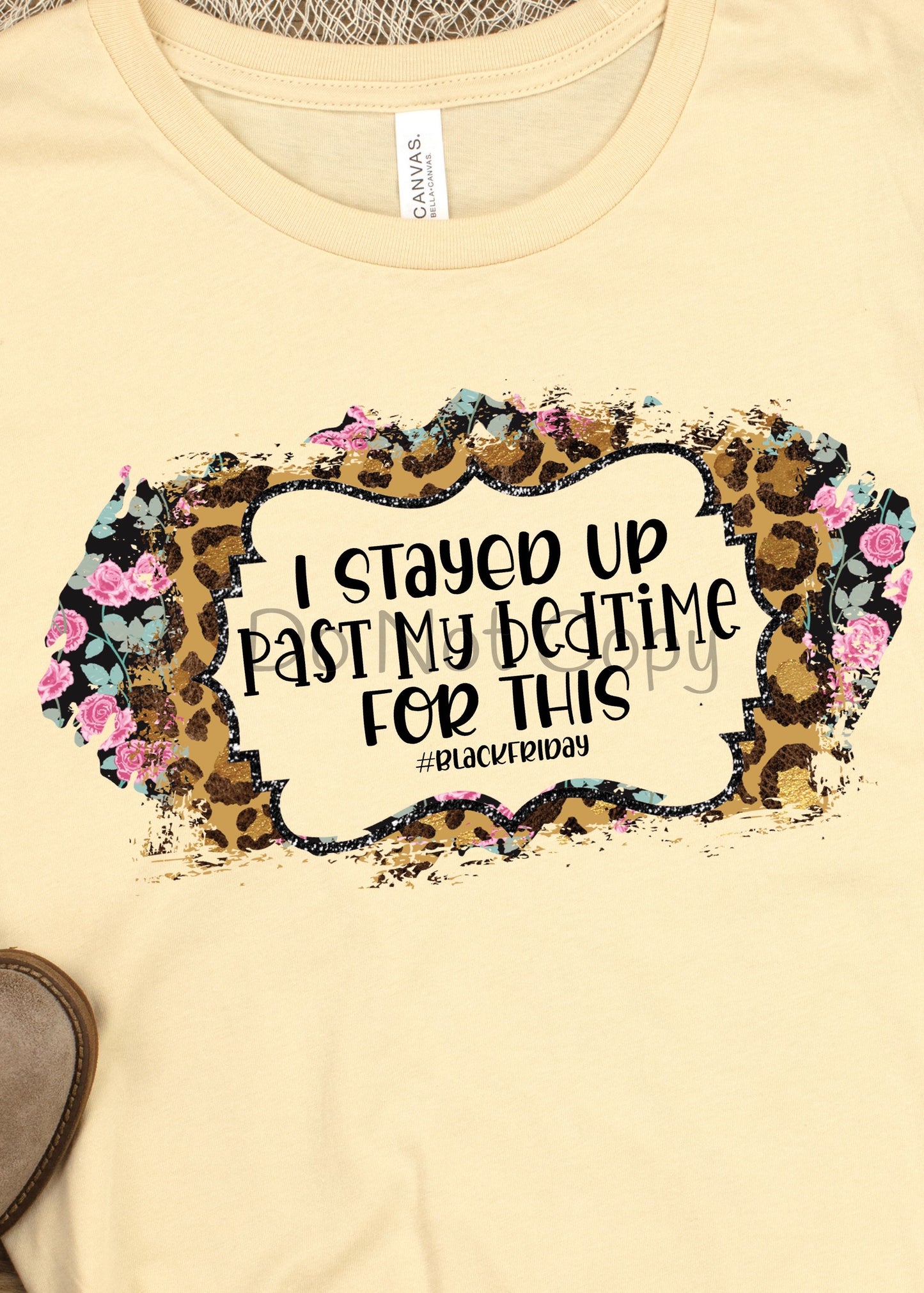 I stayed up past my bedtime-DTF