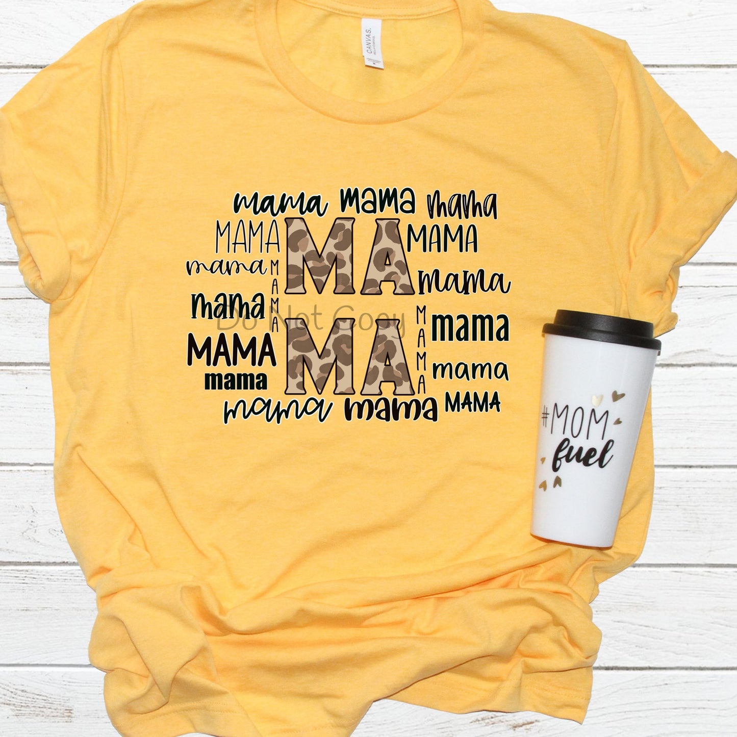 Mama brown camo- DTF
