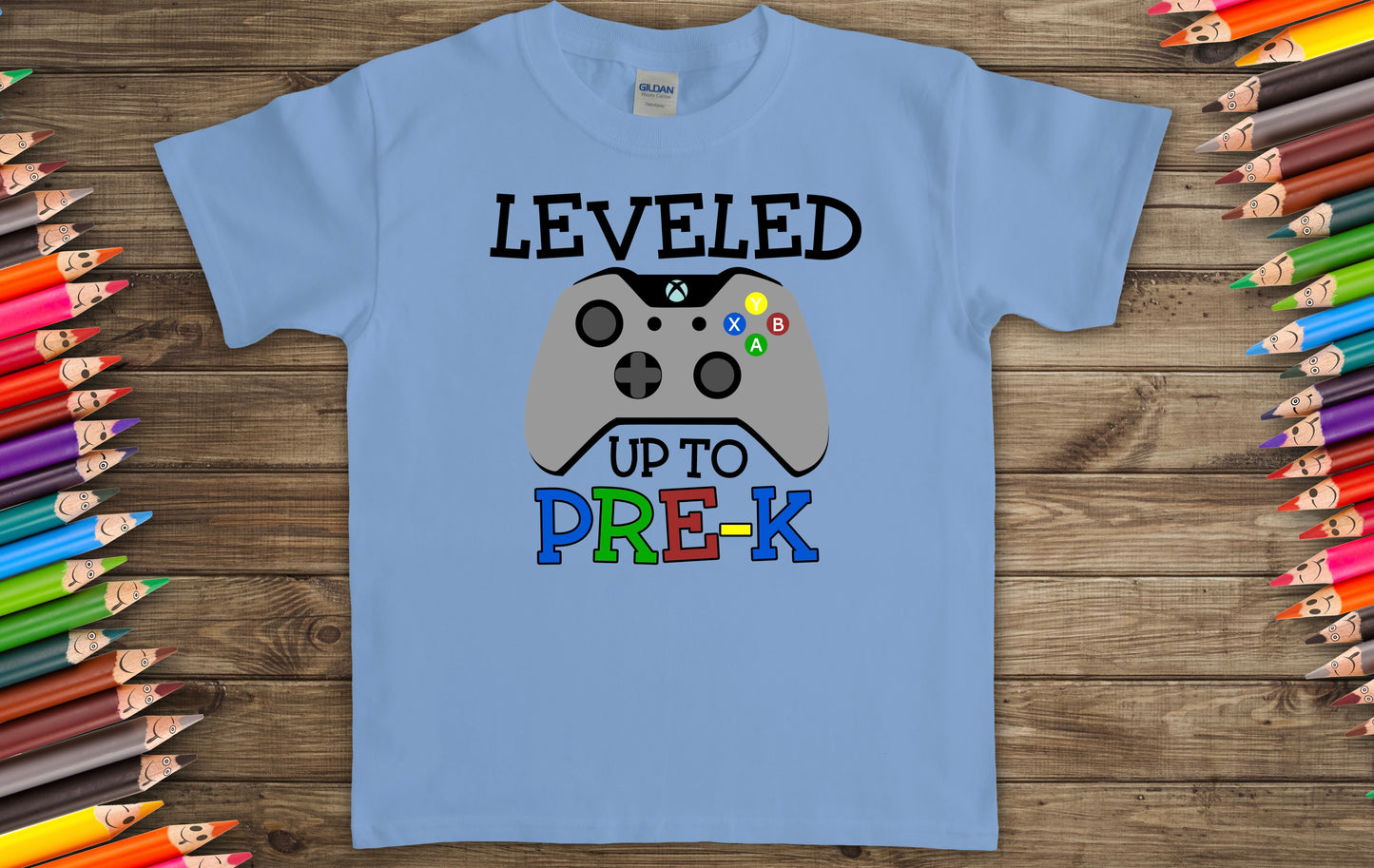 Leveled up pre k -DTF
