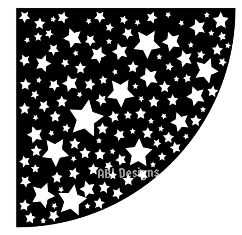 Mixture of star stencil Sleeve