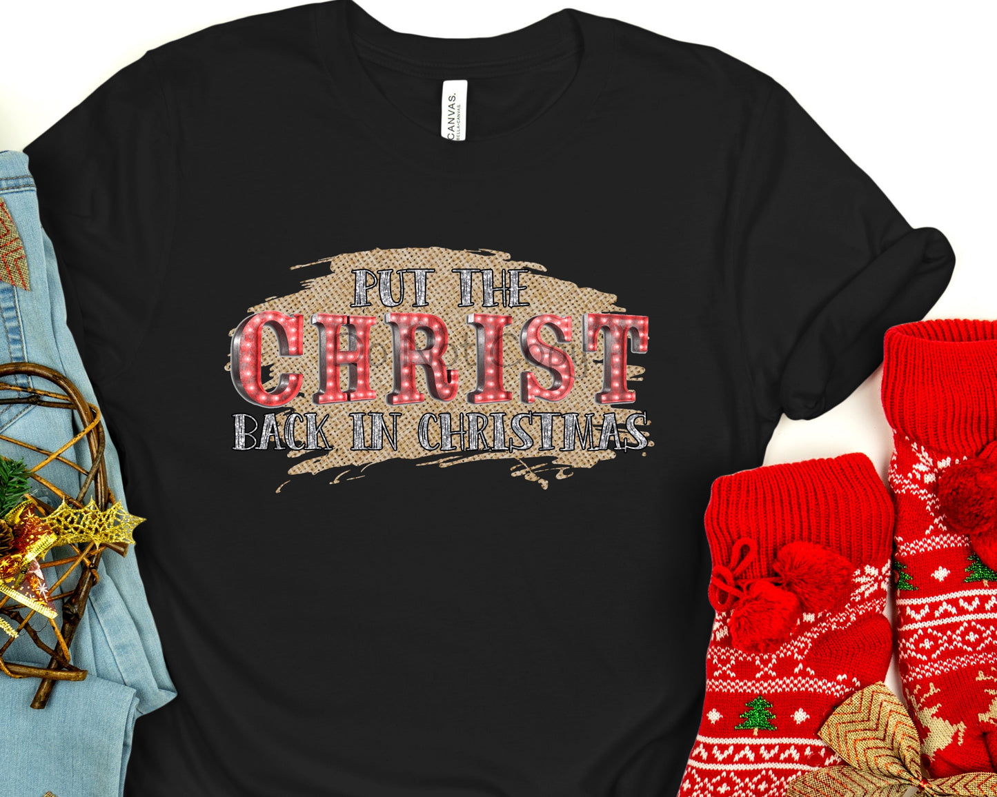 Put the Christ back in Christmas-DTF