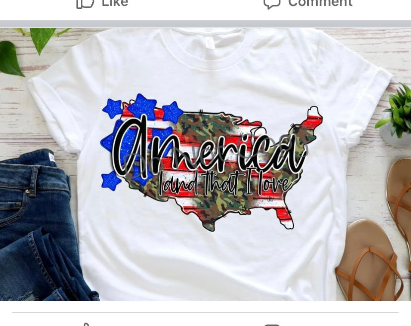 America land that I love-DTF