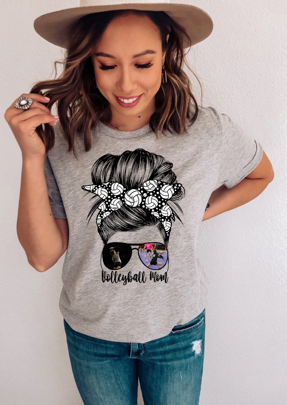 Custom Messy Bun -DTF