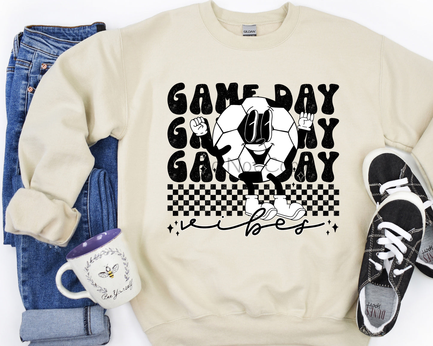 Game day vibes soccer-DTF