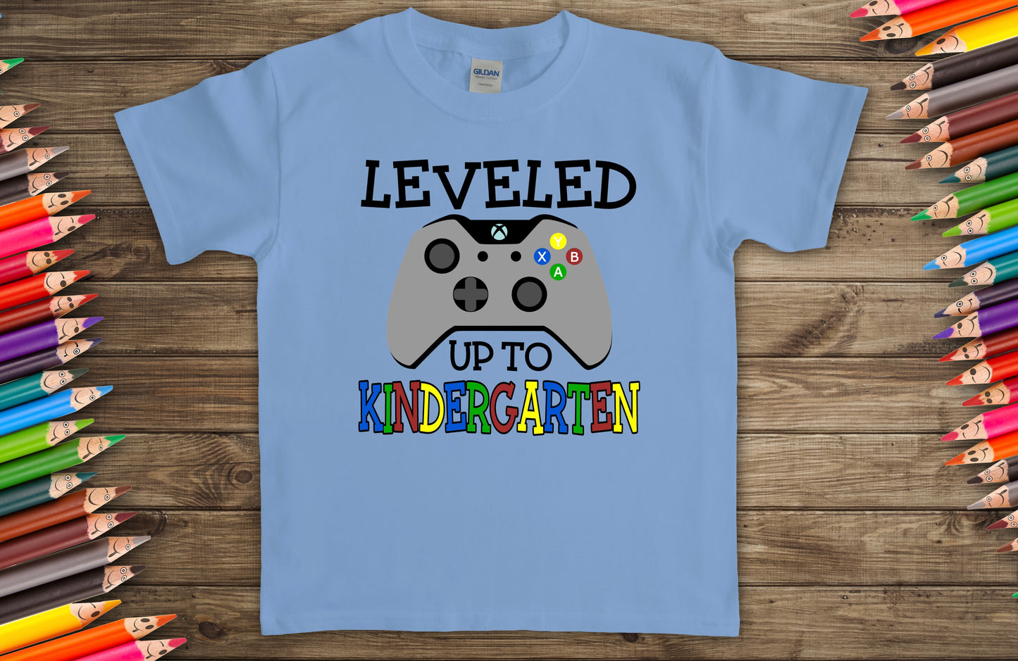 Leveled up kindergarten-DTF