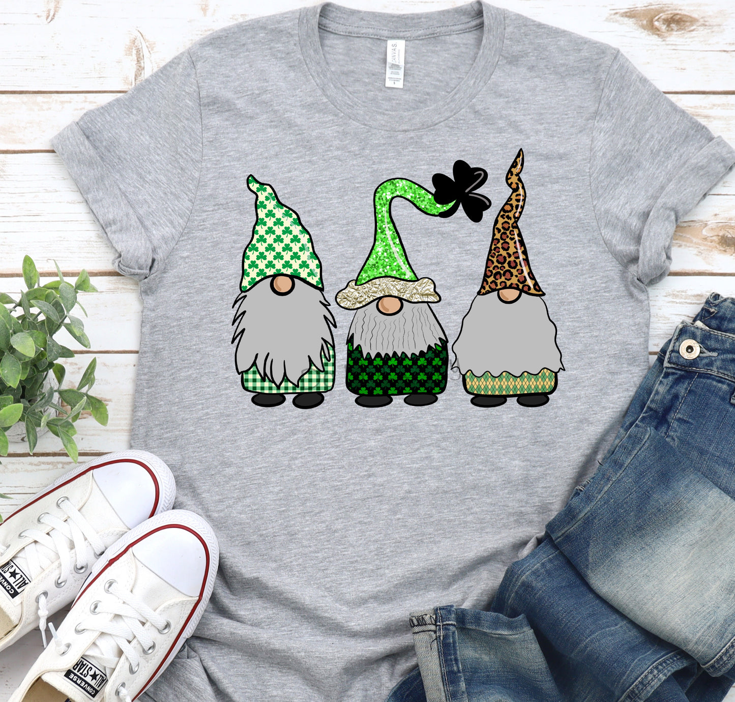 Shamrock gnomes-DTF