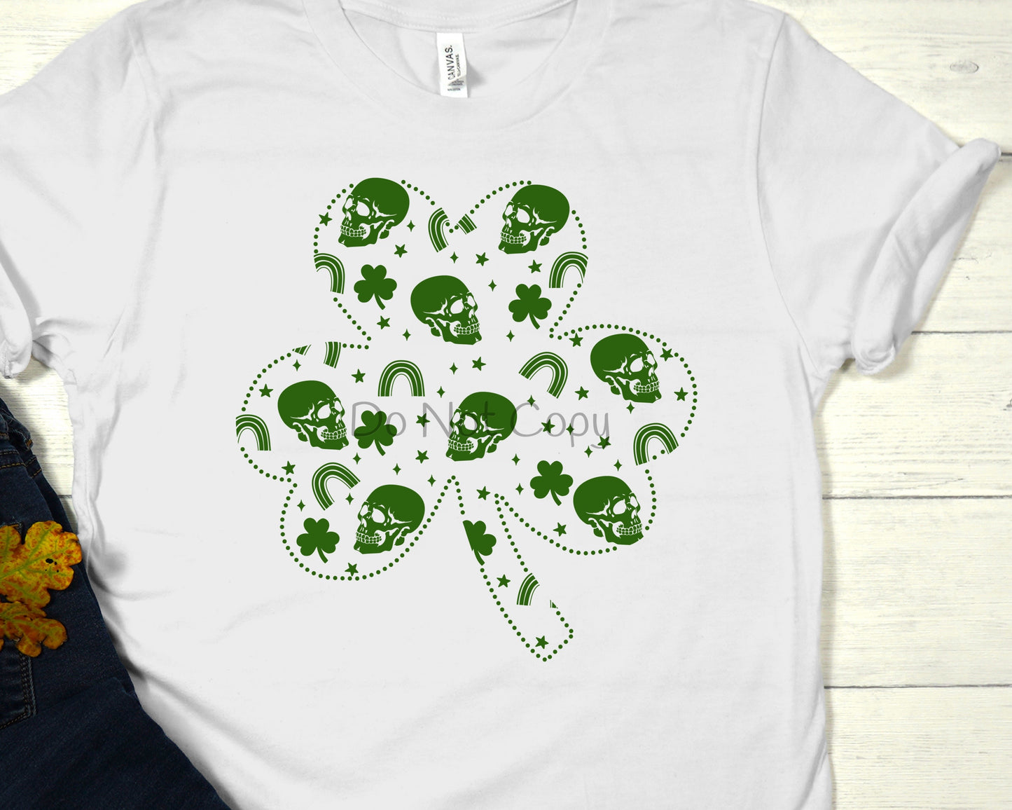 Clover skulls-DTF