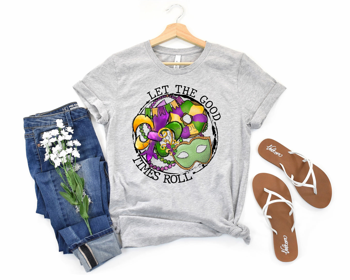 Let the good times roll Mardi Gras -DTF