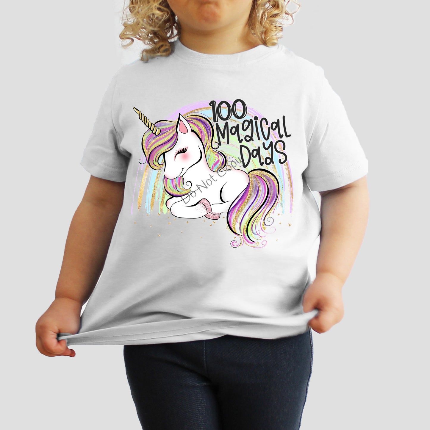 100 magical days unicorn - DTF