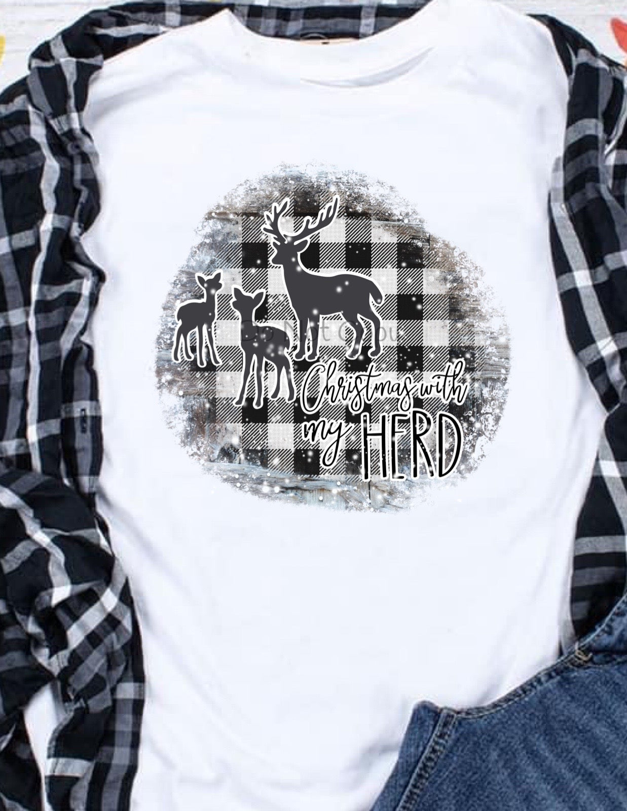 Christmas with my herd-DTF