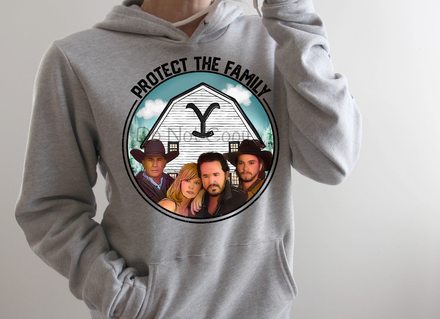 Protect the family Y characters-DTF