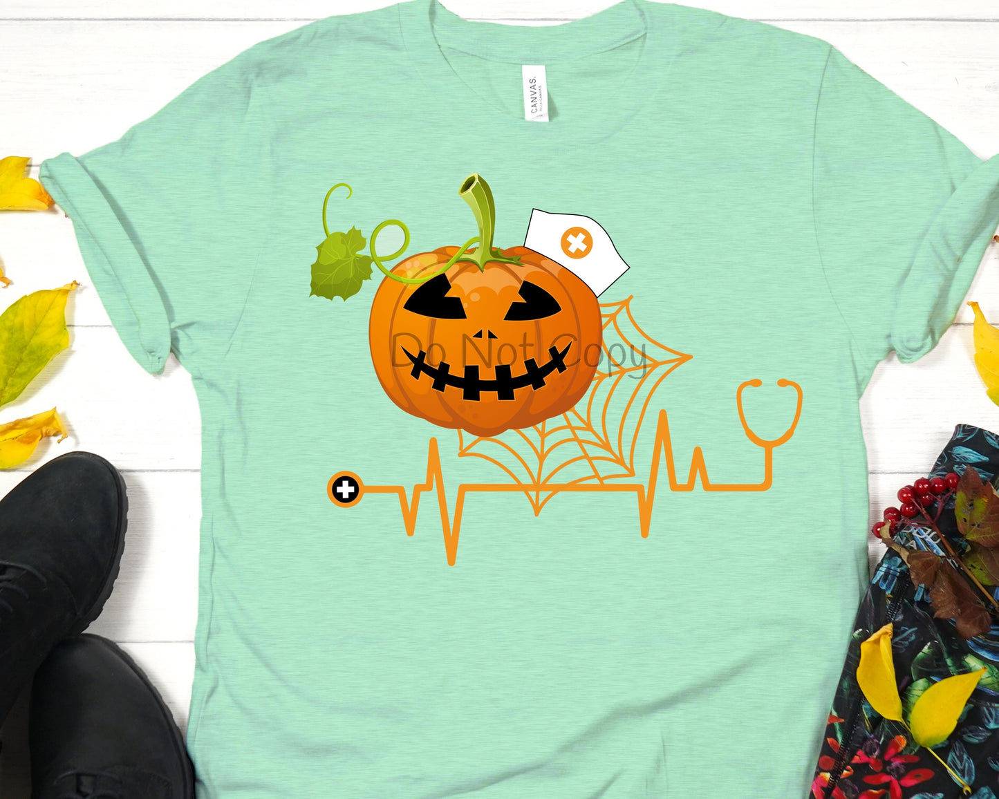 Nurse pumpkin-DTF
