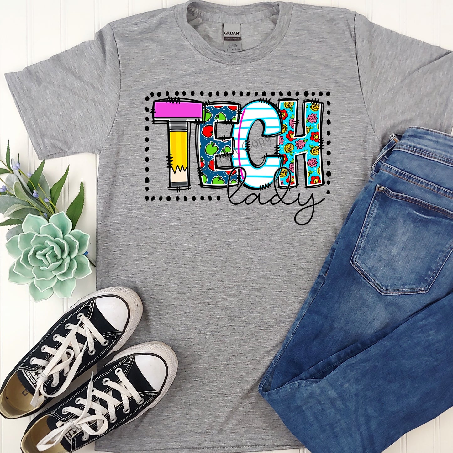 TECH lady-DTF