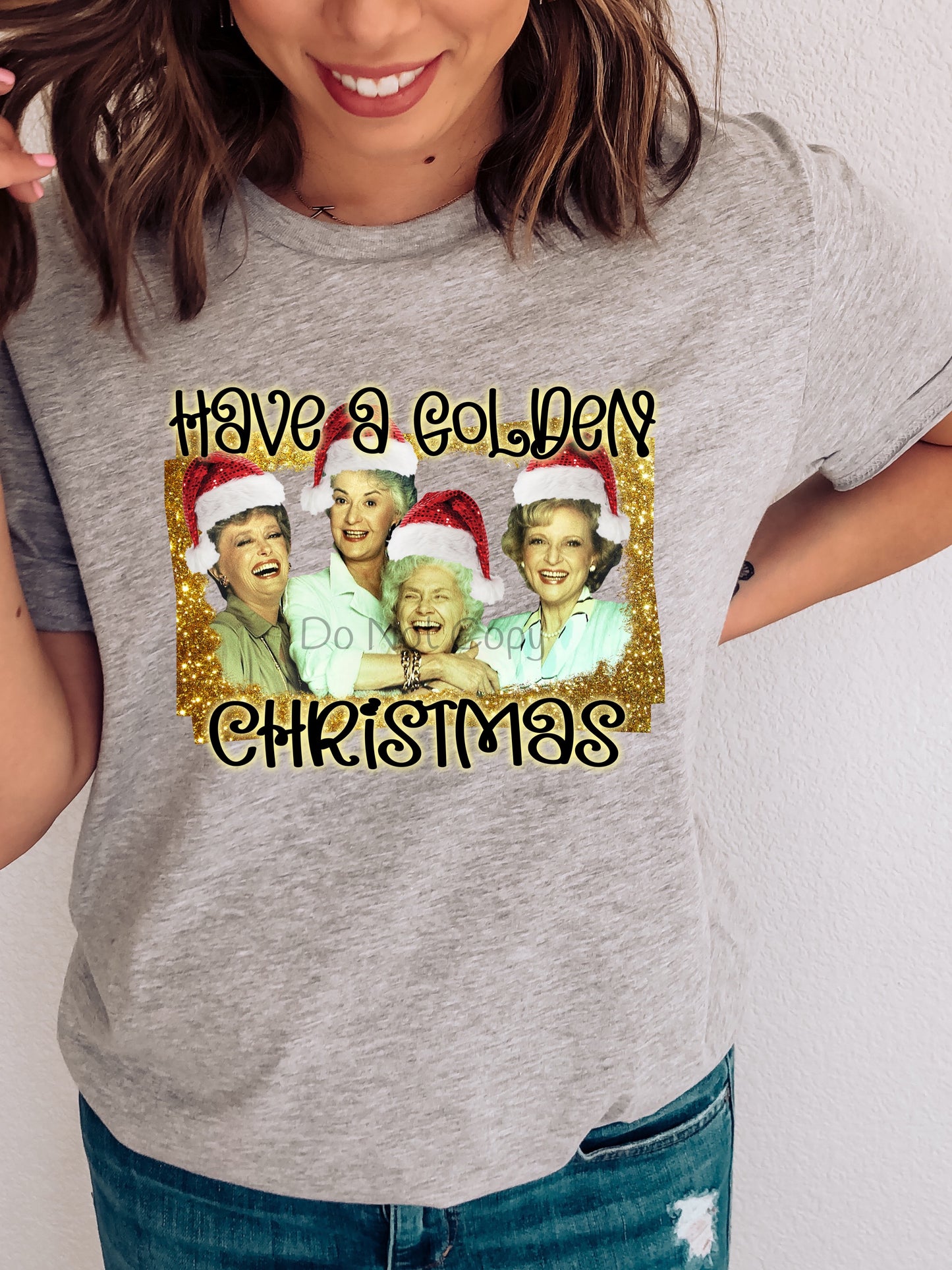 Have a golden Christmas-DTF