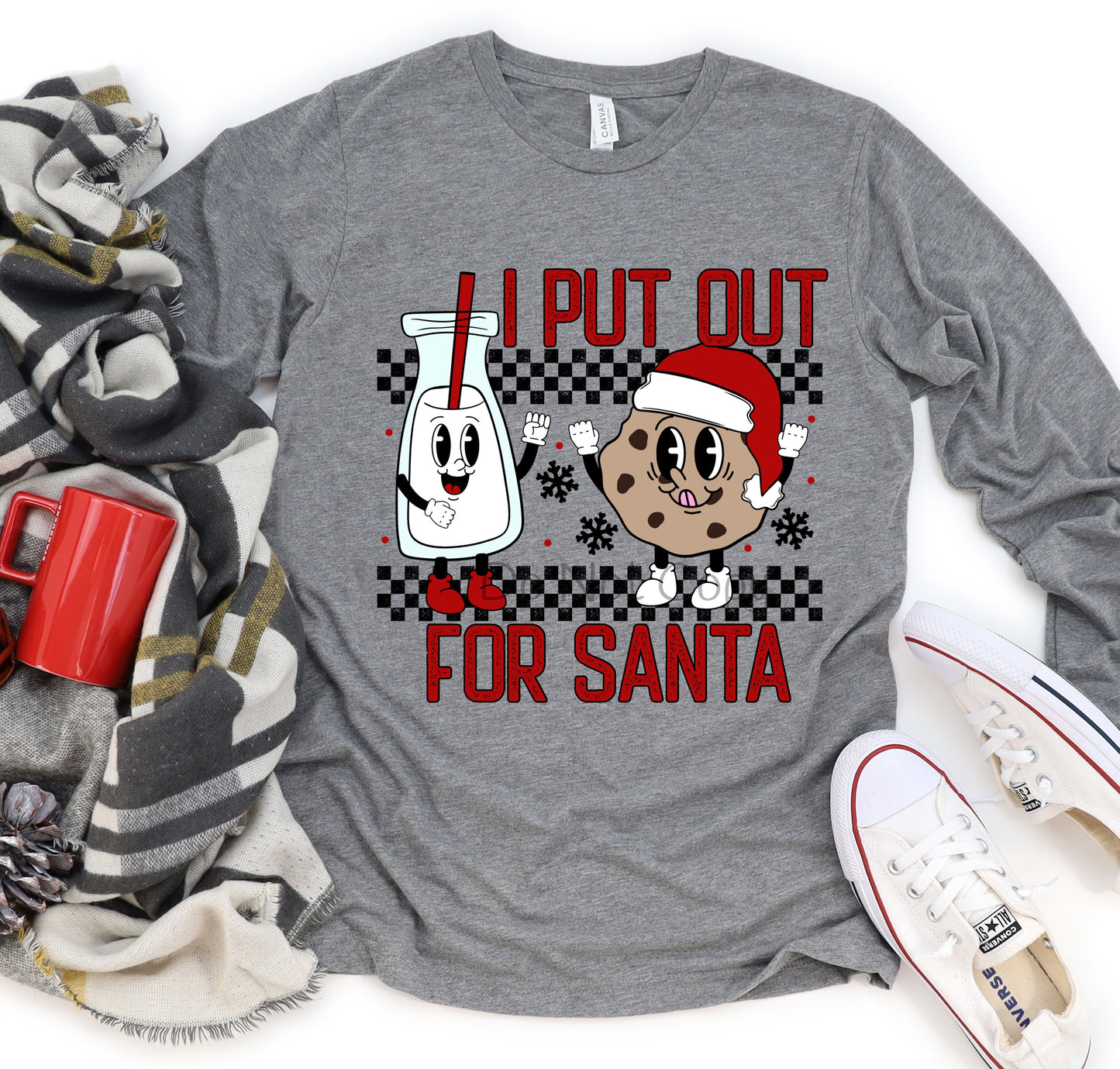 I put out for Santa cookie-DTF