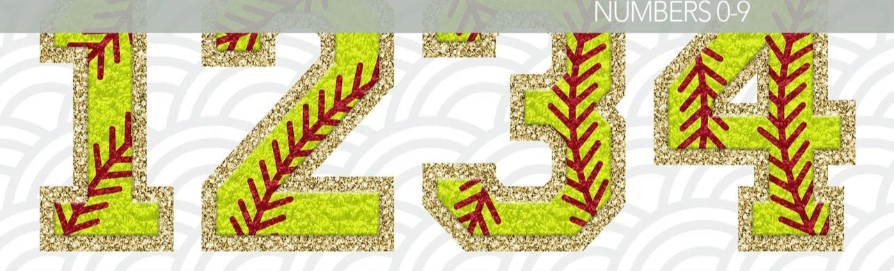 CUSTOM Chenille Letters & Numbers-DTF