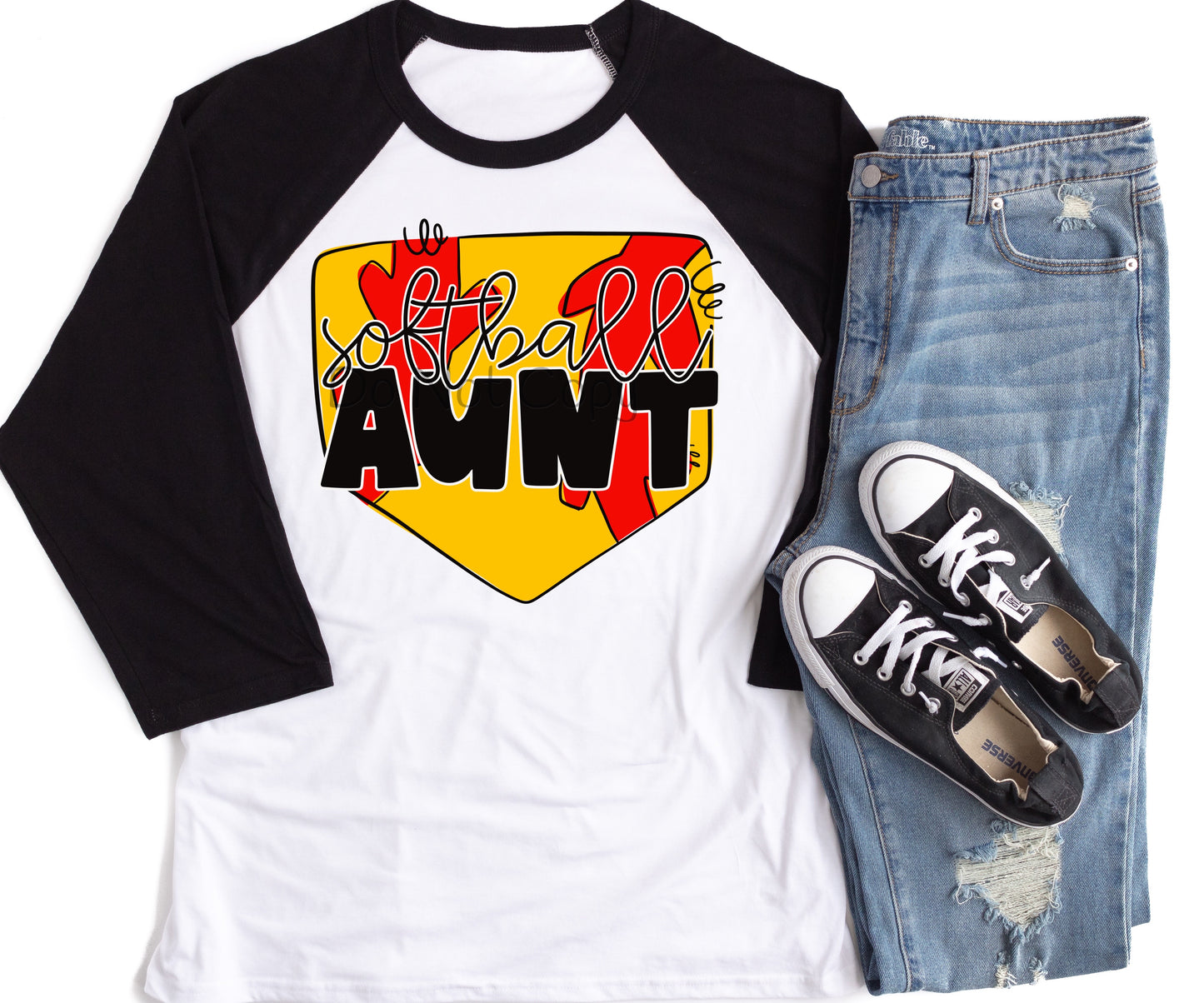 Softball aunt plate -DTF