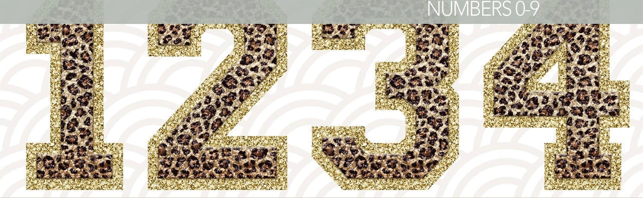CUSTOM Chenille Letters & Numbers-DTF