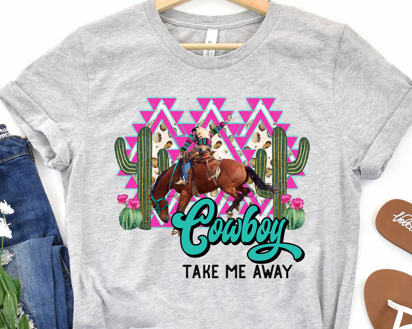 Cowboy take me away-DTF