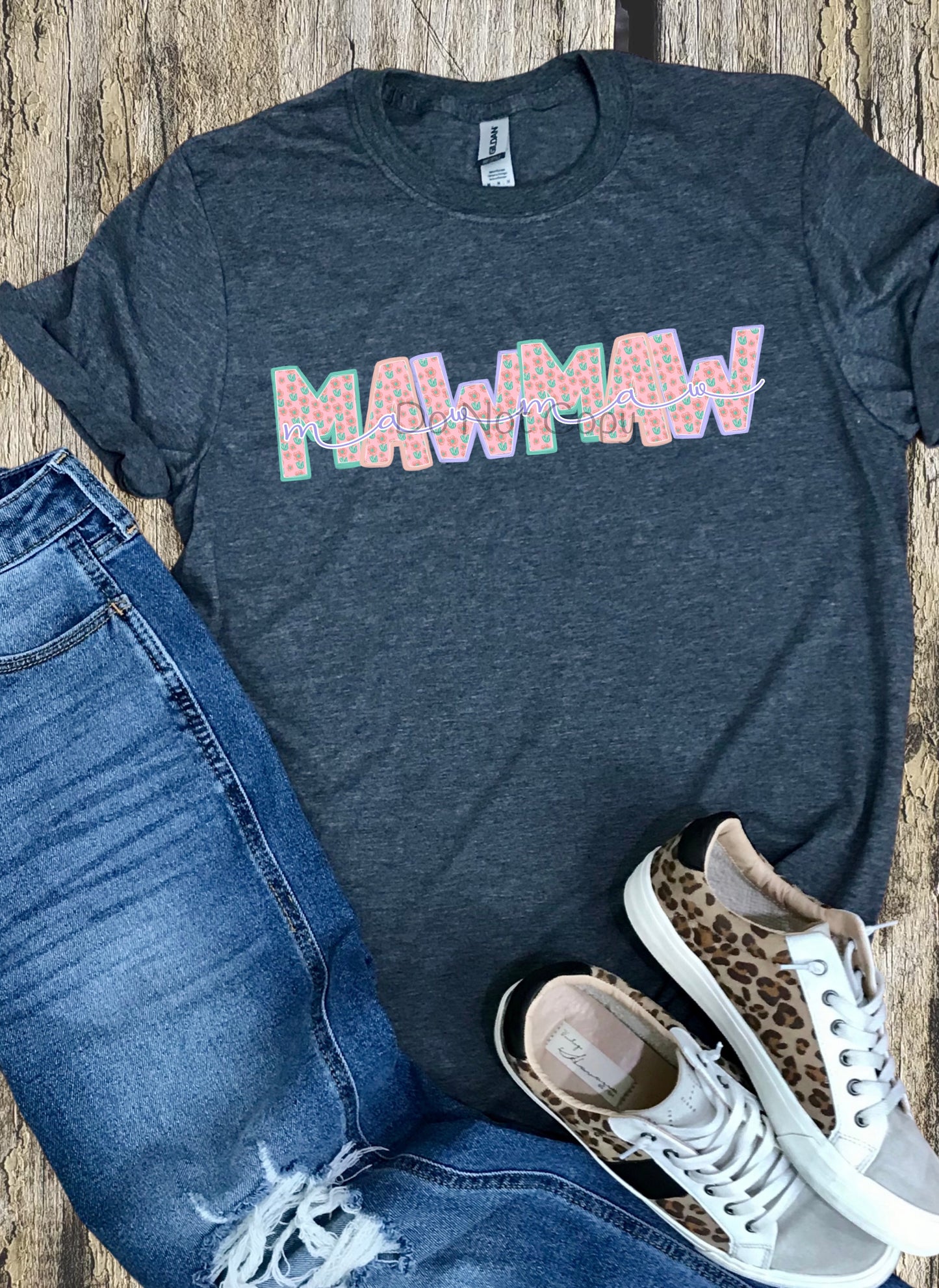 Sweet floral Mawmaw-DTF