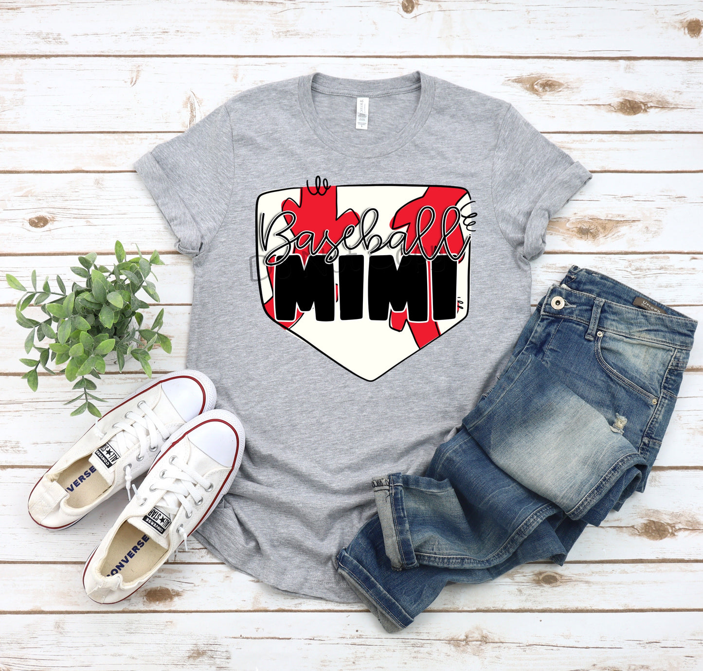 Baseball plate Mimi-DTF