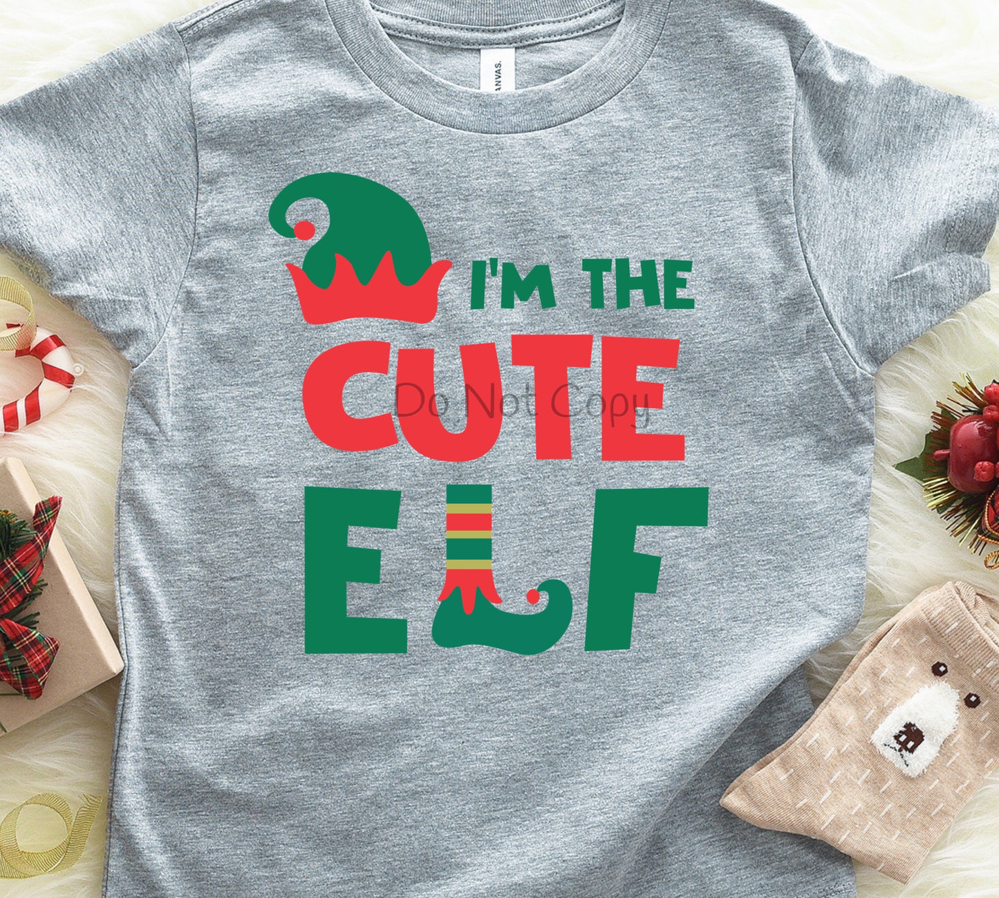 I’m the cute elf-DTF