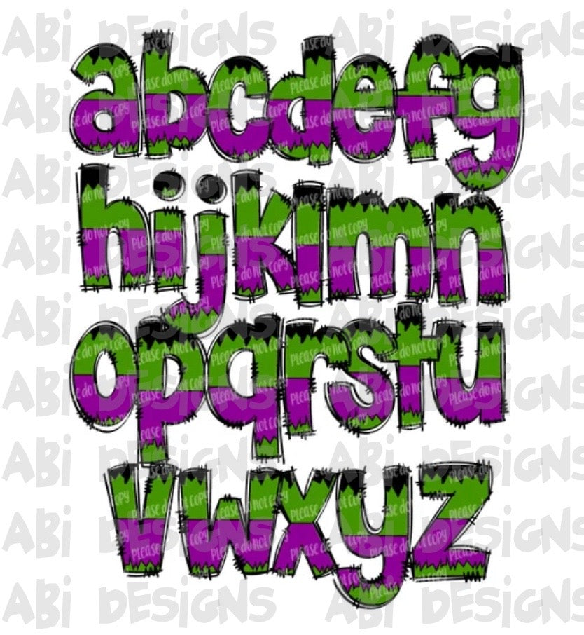 Make your own- Several Fonts to choose from -DTF