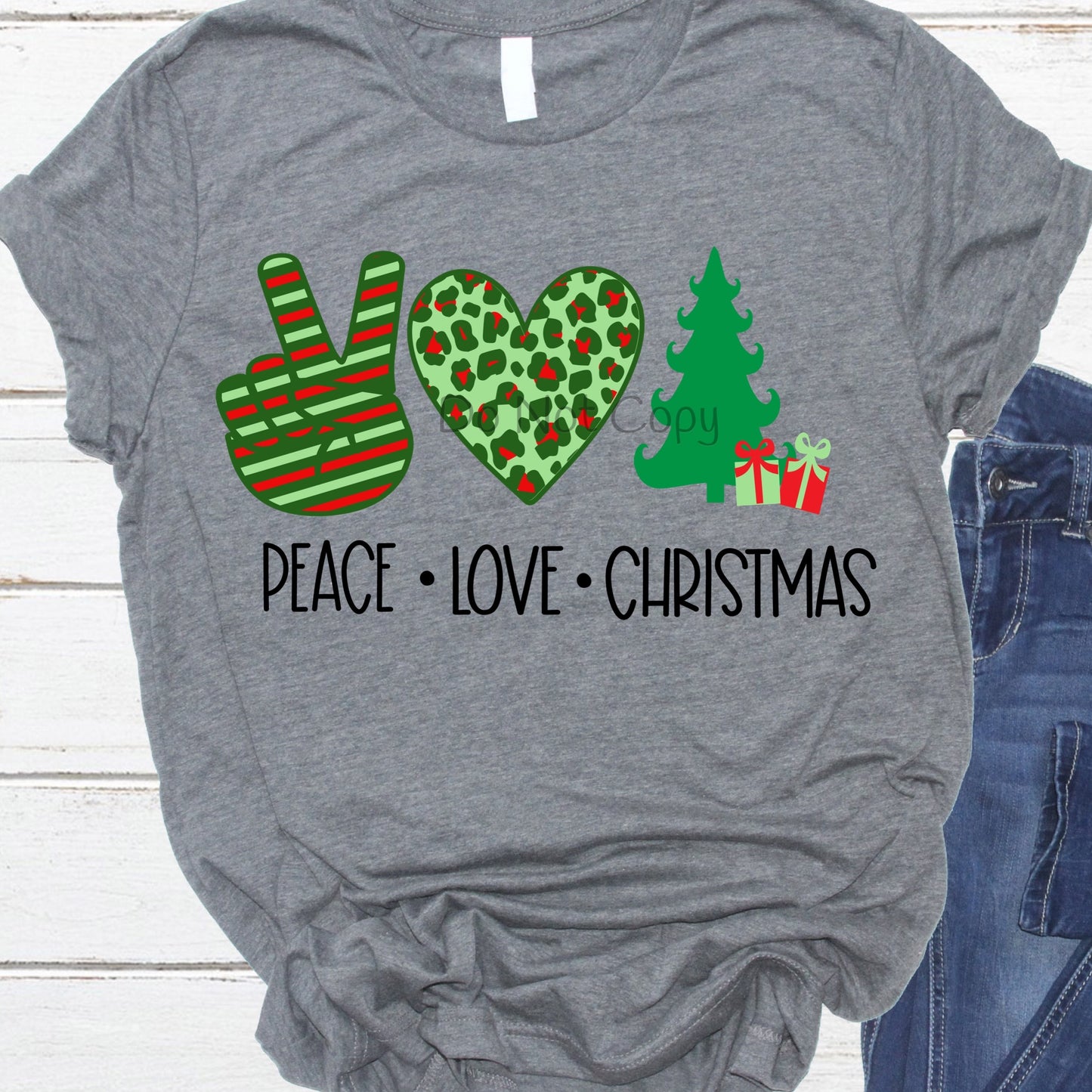 Peace love Christmas-DTF