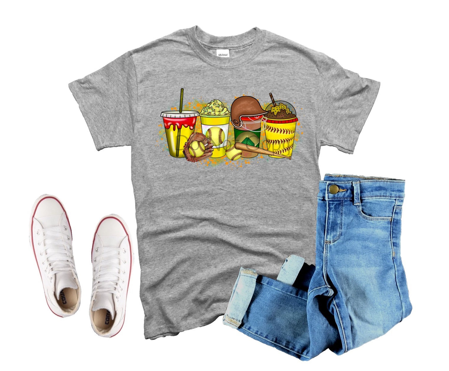 Coffee softball-DTF
