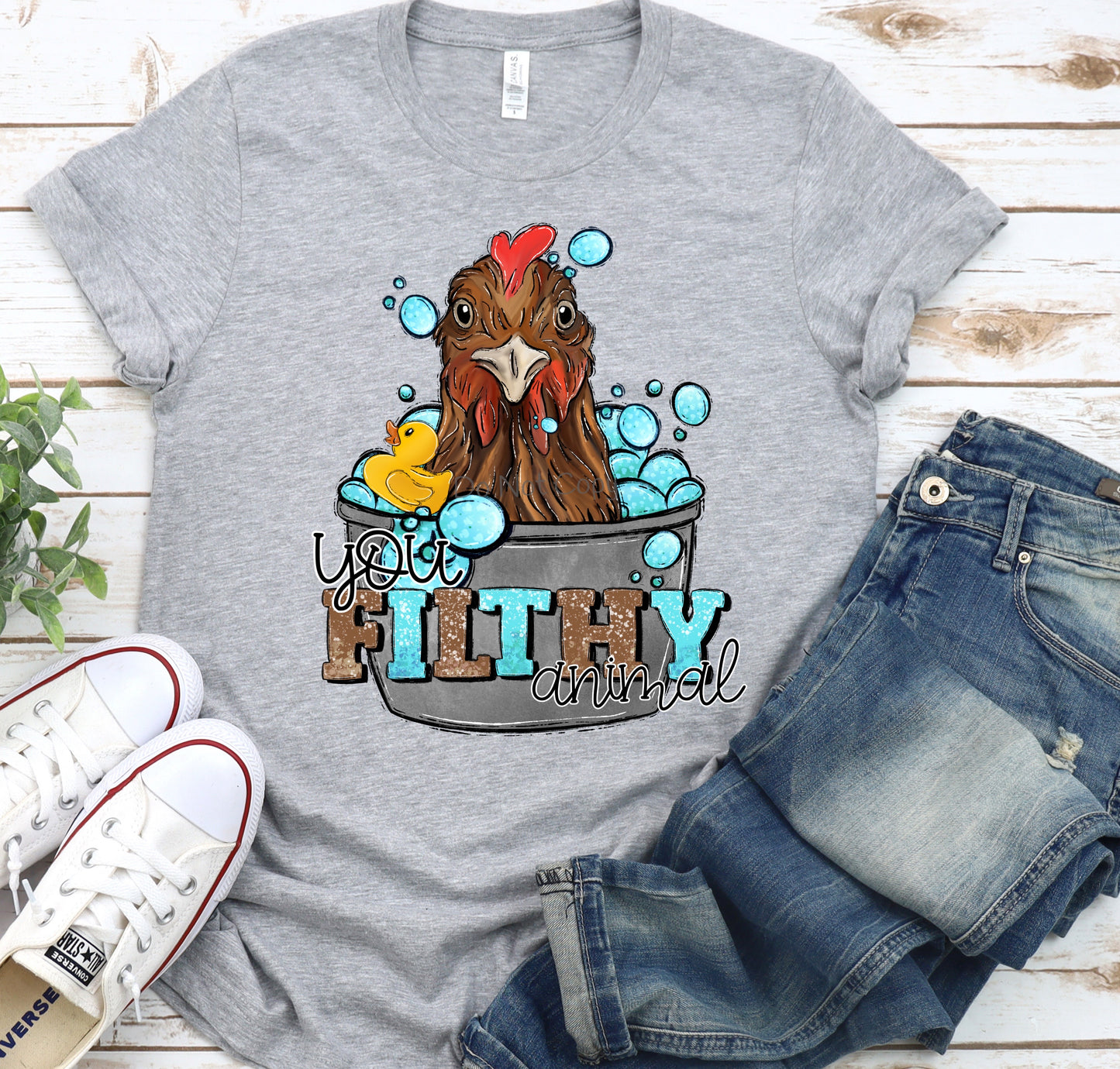 You filthy hen- DTF