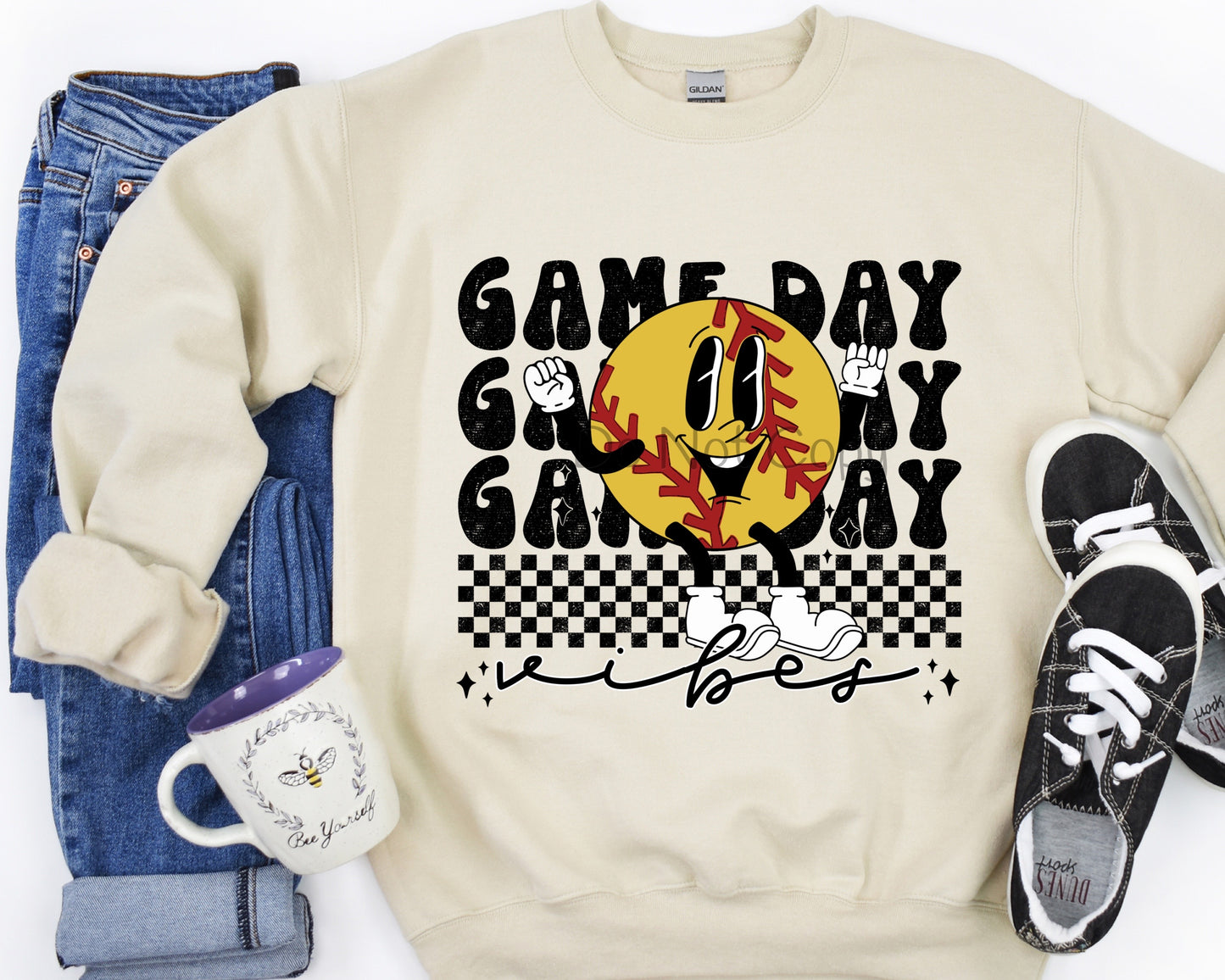 Game day vibes softball-DTF